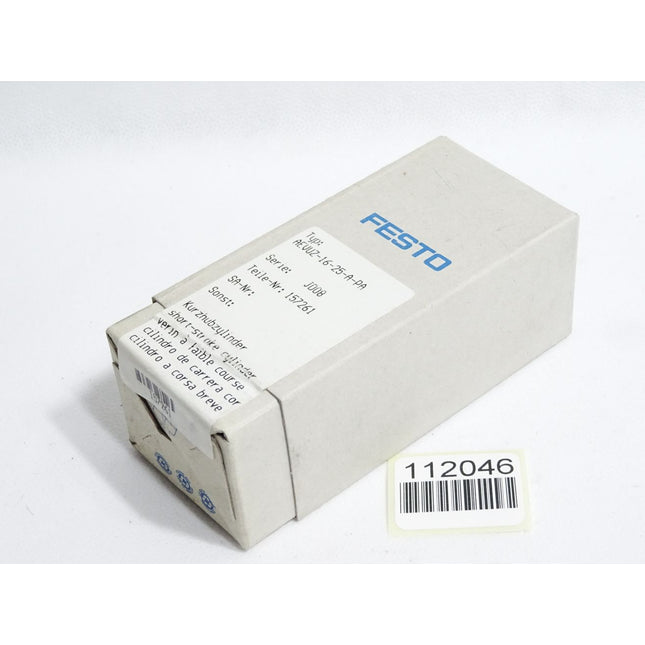 Festo Kurzhubzylinder 157261 AEVUZ-16-25-A-P-A / Neu OVP versiegelt - Maranos.de