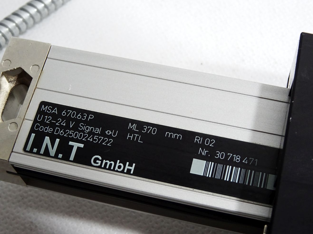 I.N.T GmbH Encoder Incremental Linear MSA 670.63P ML370mm MSA670.63P