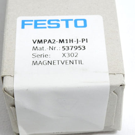 Festo 537953 VMPA2-M1H-J-PI Magnetventil / Neu OVP versiegelt - Maranos.de