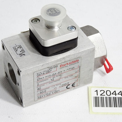 Barksdale Druckschalter XTM-012-G1-S3-1-GE43 / Unbenutzt - Maranos.de