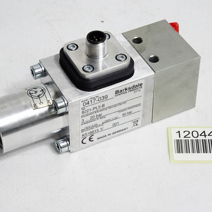 Barksdale Druckschalter 0417-039 8221-PL5-B 3…20bar / Unbenutzt