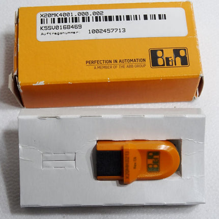 B&R X20MK0213 Rev.C0 SafeKEY 8MB - Maranos.de