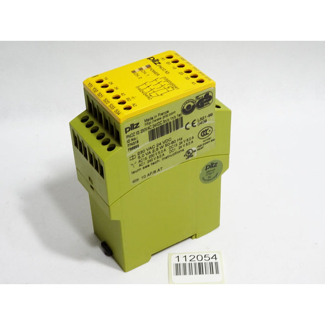 Pilz 774318 PNOZ X3 230VAC 24VDC 3n/o 1n/c 1so Sicherheitsschaltgerät - Maranos.de