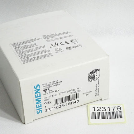 Siemens Schütz 3RT1025-1BB40 / Neu OVP