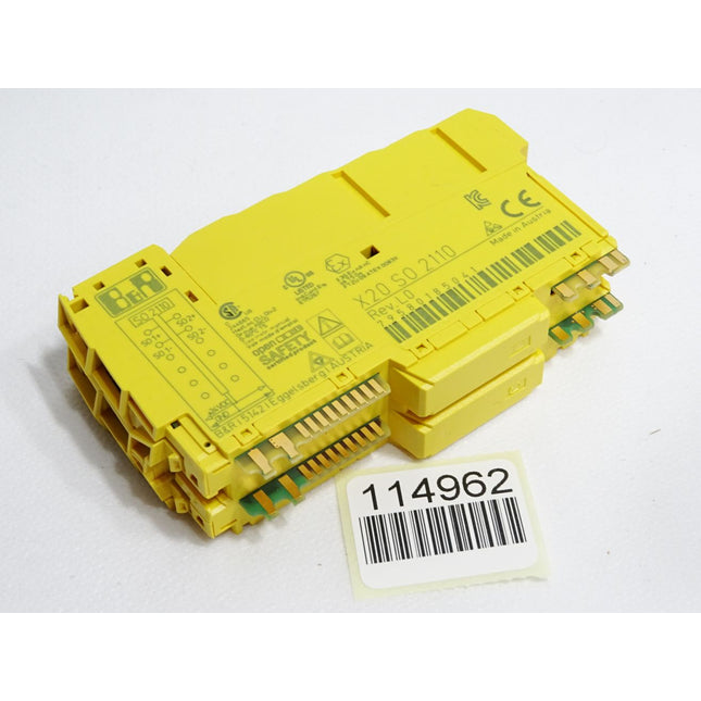 B&R X20SO2110 Rev.L0 X20 SO 2110 Sicheres digitales Ausgangsmodul - Maranos.de