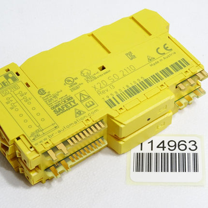 B&R X20SO2110 Rev.I3 X20 SO 2110 Sicheres digitales Ausgangsmodul - Maranos.de