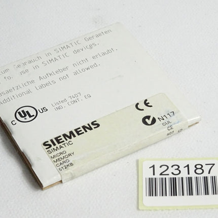 Siemens MMC 512KB 6ES7953-8LJ11-0AA0 6ES7 953-8LJ11-0AA0 / Neu OVP versiegelt