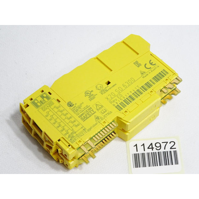 B&R X20SO6300 Rev.E0 X20 SO 6300 Sicheres digitales Ausgangsmodul - Maranos.de