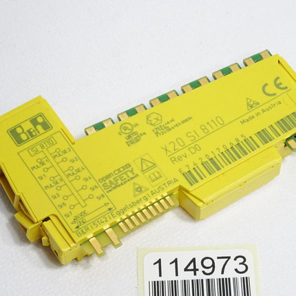 B&R X20SI8110 Rev.D0 X20 SI 8110 Sicheres digitales Eingangsmodul - Maranos.de