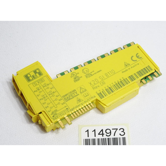 B&R X20SI8110 Rev.D0 X20 SI 8110 Sicheres digitales Eingangsmodul - Maranos.de