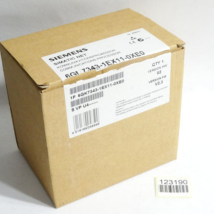 Siemens S7-300 Kommunikationsprozessor CP343-1 6GK7343-1EX11-0XE0 / Neu OVP