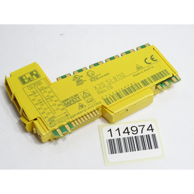 B&R X20SI8110 Rev.C0 X20 SI 8110 Sicheres digitales Eingangsmodul - Maranos.de