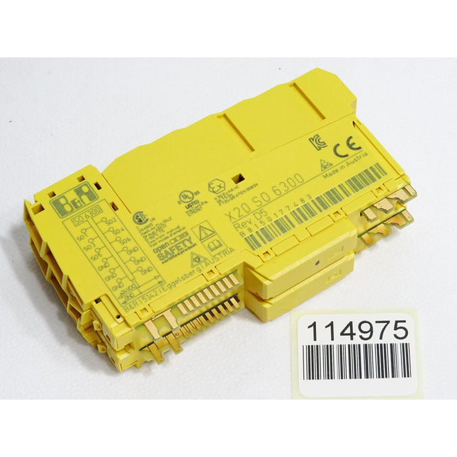 B&R X20SO6300 Rev.D5 X20 SO 6300 Sicheres digitales Ausgangsmodul - Maranos.de
