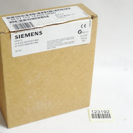 Siemens connection IM 153-1 6ES7153-1AA03-0XB0 6ES7 153-1AA03-0XB0 Neu OVP