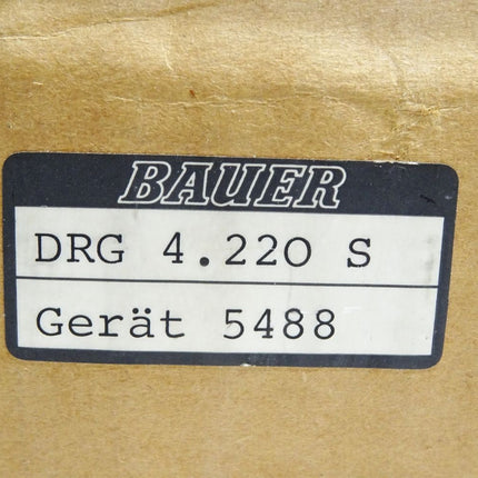 Bauer Board DRG 4.220 s DRG4.220s / Neu OVP - Maranos.de