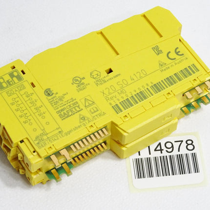 B&R X20SO4120 Rev.M0 X20 SO 4120 Sicheres digitales Ausgangsmodul - Maranos.de