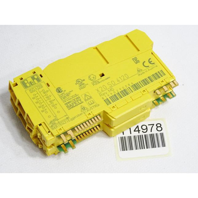 B&R X20SO4120 Rev.M0 X20 SO 4120 Sicheres digitales Ausgangsmodul - Maranos.de