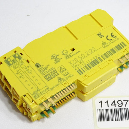 B&R X20SO2120 Rev.K0 X20 SO 2120 Sicheres digitales Ausgangsmodul - Maranos.de