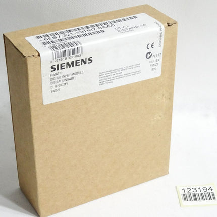 Siemens S7-300 DI 6ES7321-1BH02-0AA0 6ES7 321-1BH02-0AA0 / Neu OVP versiegelt
