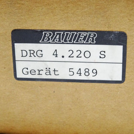 Bauer Board DRG 4.220 s DRG4.220s / Neuwertig OVP - Maranos.de