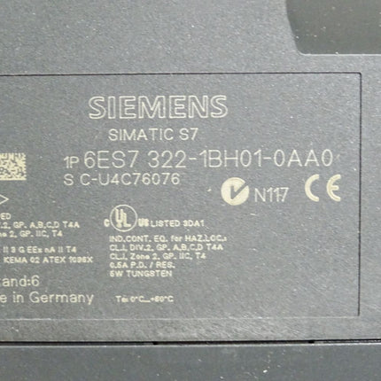 Siemens S7-300 SM322 6ES7322-1BH01-0AA0 6ES7 322-1BH01-0AA0 / Neu