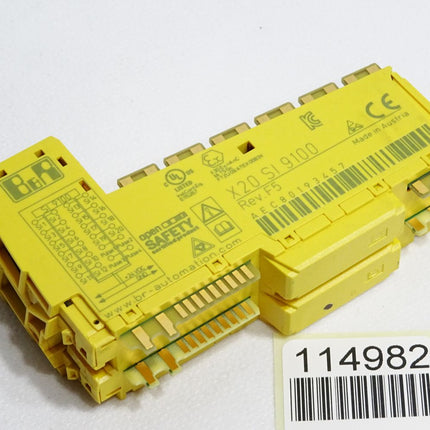 B&R X20SI9100 Rev.F5 X20 SI 9100 Sicheres digitales Eingangsmodul - Maranos.de