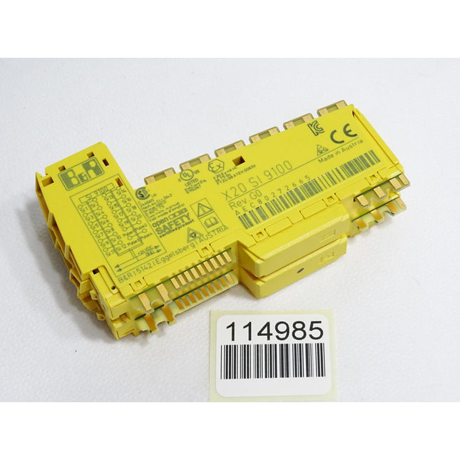 B&R X20SI9100 Rev.G0 X20 SI 9100 Sicheres digitales Eingangsmodul - Maranos.de