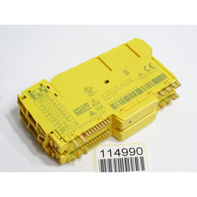 B&R X20SA4430 Rev.D3 X20 SA 4430 Sicheres Strom-Eingangsmodul - Maranos.de
