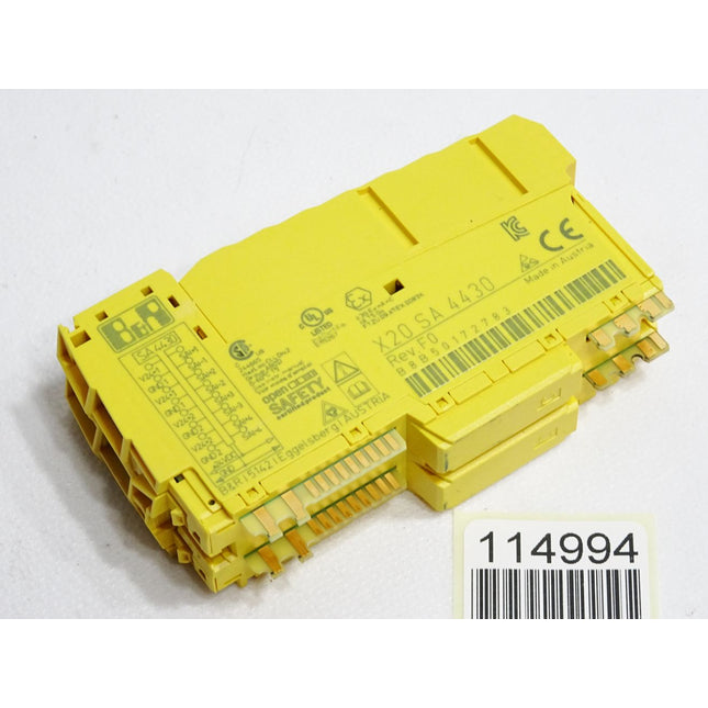 B&R X20SA4430 Rev.F0 X20 SA 4430 Sicheres Strom-Eingangsmodul - Maranos.de