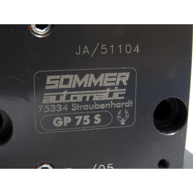 Sommer Automatic GP 75 s GP75s 2-Backen-Parallelgreifer / Neu OVP - Maranos.de