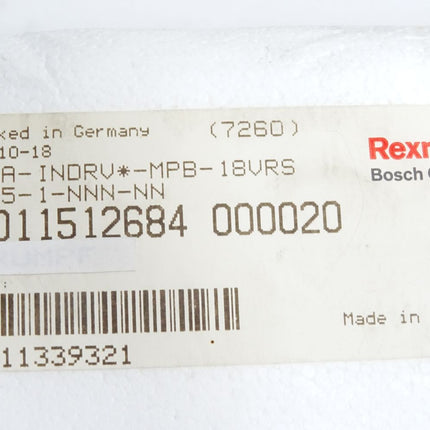 Rexroth R911338479 HCS01.1E-W0018-A-03-B-ET-EC-CN-NN-NN-FW R911339321/ Neu OVP - Maranos.de