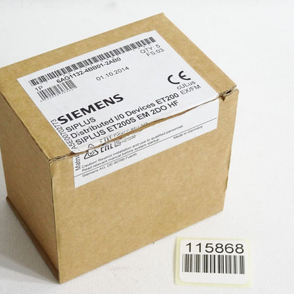 Siemens Siplus EM 2DO HF 6AG1132-4BB01-2AB0 / Inhalt:5 Stück / Neu OVP - Maranos.de