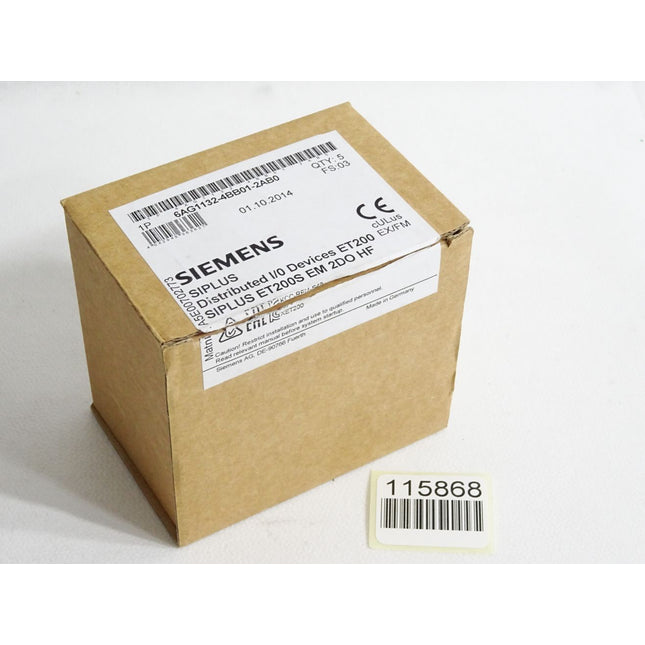 Siemens Siplus EM 2DO HF 6AG1132-4BB01-2AB0 / Inhalt:5 Stück / Neu OVP - Maranos.de