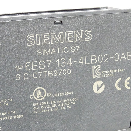 Siemens Elektronikmodul 6ES7134-4LB02-0AB0 6ES7 134-4LB02-0AB0