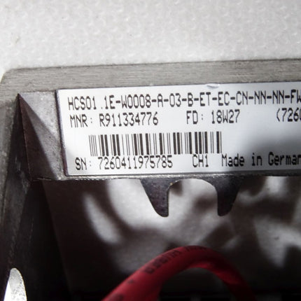 Rexroth R911334776 HCS01.1E-W0008-A-03-B-ET-EC-CN-NN-NN-FW R911347141/ Neuwertig - Maranos.de