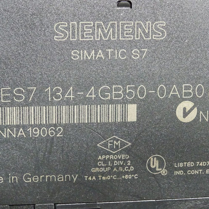 Siemens Elektronikmodul 6ES7134-4GB50-0AB0 6ES7 134-4GB50-0AB0 - Maranos.de