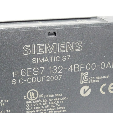 Siemens Elektronikmodul 6ES7132-4BF00-0AB0 6ES7 132-4BF00-0AB0