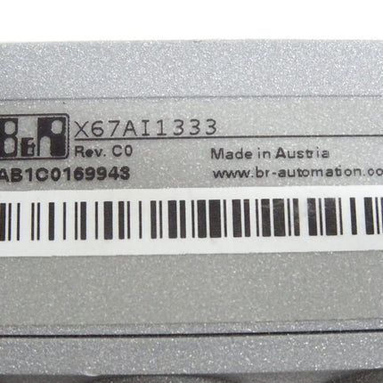 B&R X67AI1333 Rev.C0 X67 AI 1333 Analoges Eingangsmodul - Maranos.de
