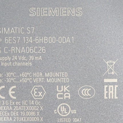Siemens ET 200SP AI 6ES7134-6HB00-0DA1 6ES7 134-6HB00-0DA1