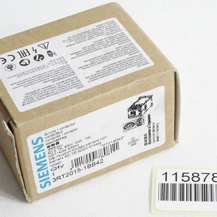 Siemens Schütz 3RT2015-1BB42 / Neu OVP - Maranos.de