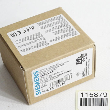 Siemens Hilfsschütz 3RH2122-2BB40 / Neu OVP - Maranos.de