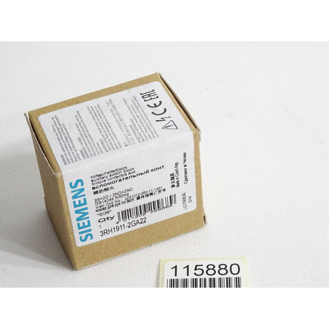 Siemens Hilfsschalterblock 3RH1911-2GA22 / Neu OVP - Maranos.de