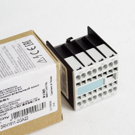 Siemens Hilfsschalterblock 3RH1911-2GA22 / Neu OVP - Maranos.de
