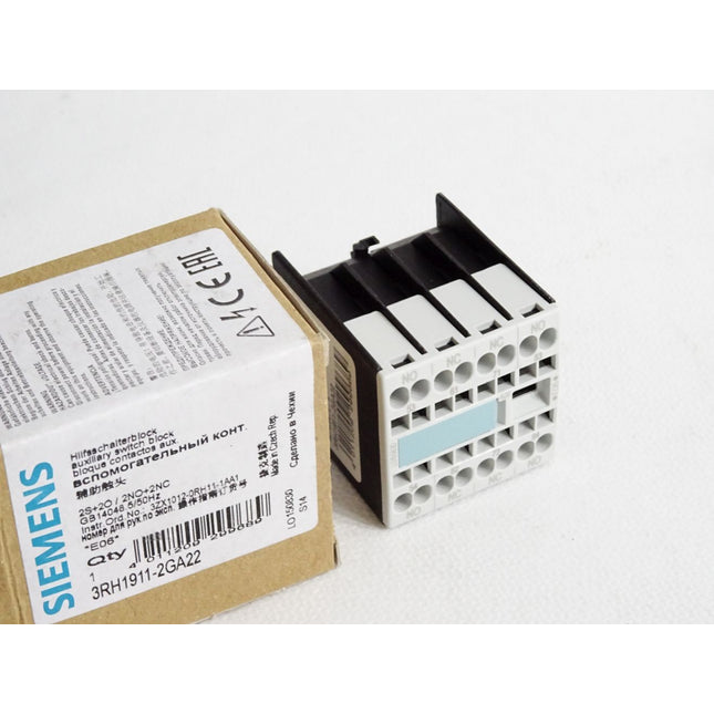 Siemens Hilfsschalterblock 3RH1911-2GA22 / Neu OVP - Maranos.de