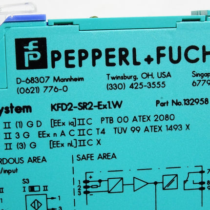 Pepperl+Fuchs Schaltverstärker KFD2-SR2-Ex1.W 132958