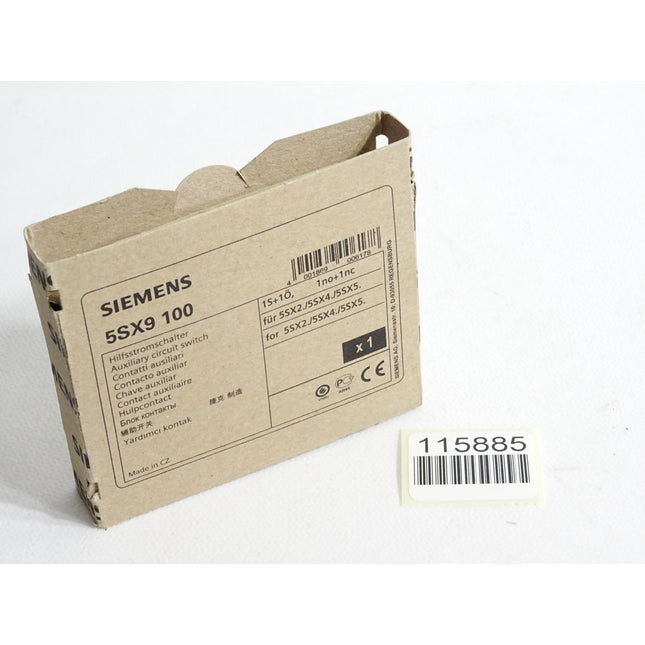Siemens 5SX9100 Hilfsstromschalter / Neu OVP - Maranos.de