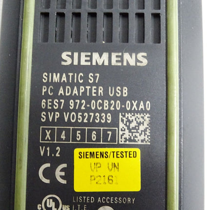 Siemens S7 PC Adapter USB 6ES7972-0CB20-0XA0 6ES7 972-0CB20-0XA0 / Neuwertig