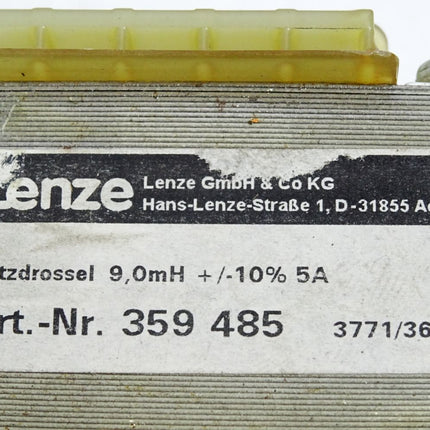 Lenze Netzdrossel 359485 9.0mH +/- 10% 5A - Maranos.de