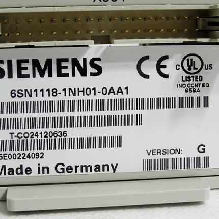 Siemens Simodrive 611 Regelungseinschub 6SN1118-1NH01-0AA1 Version G / Neuwertig