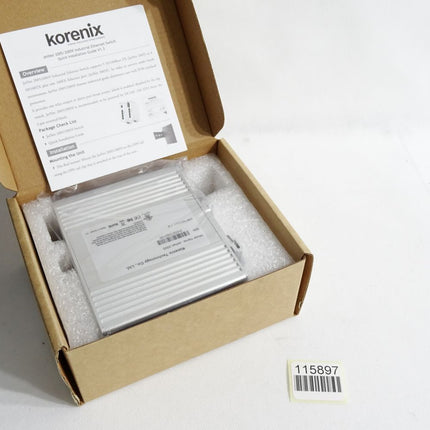 Korenix Technology JetNet 2005 Ethernet Switch 5-port 10/100TX / Neu OVP - Maranos.de